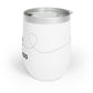 12 oz. Special Edition Insulated Wine Tumbler with lid - Belleza Butterfly