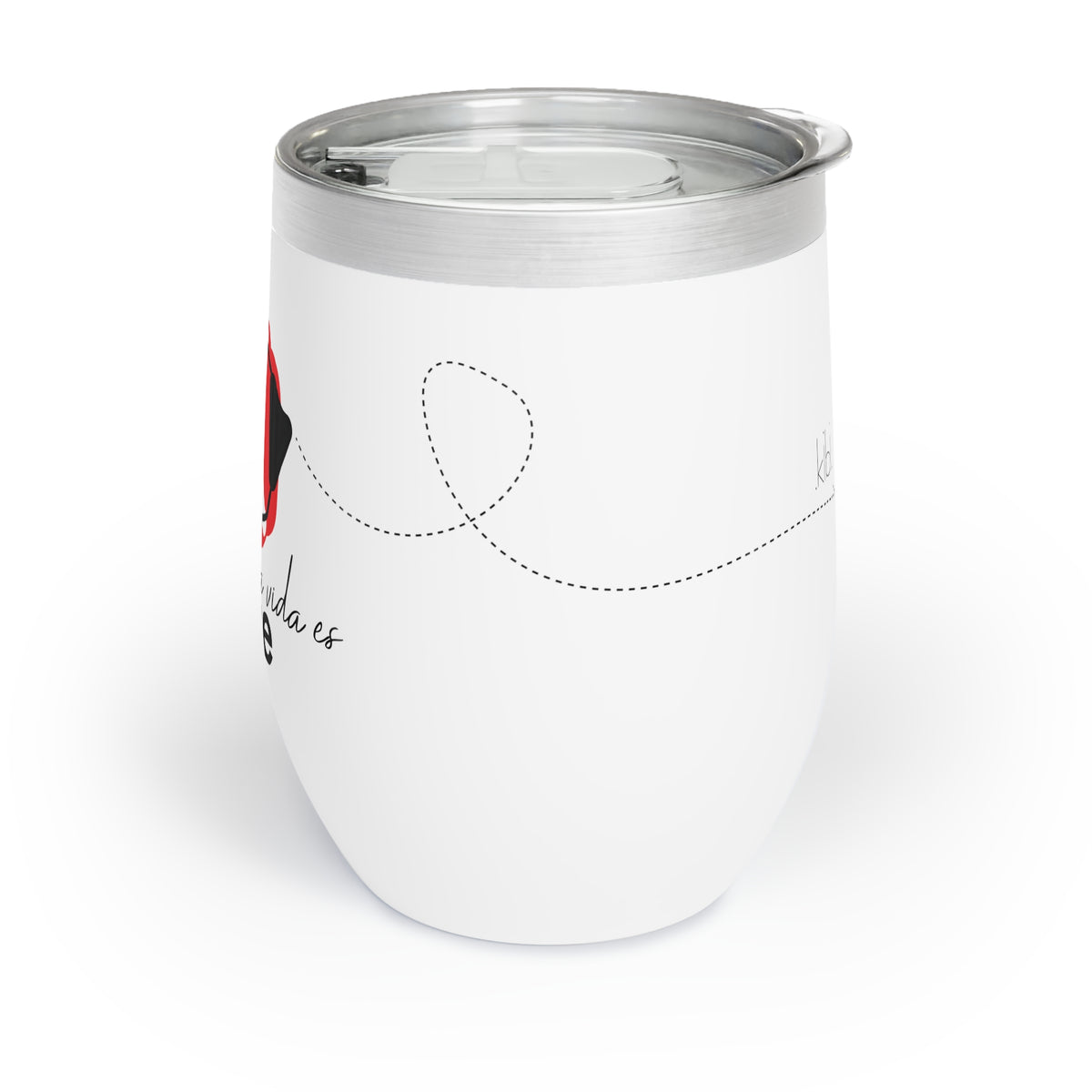 12 oz. Special Edition Insulated Wine Tumbler with lid - Dulce Bee