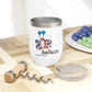 12 oz. Special Edition Insulated Wine Tumbler with lid - Belleza Butterfly