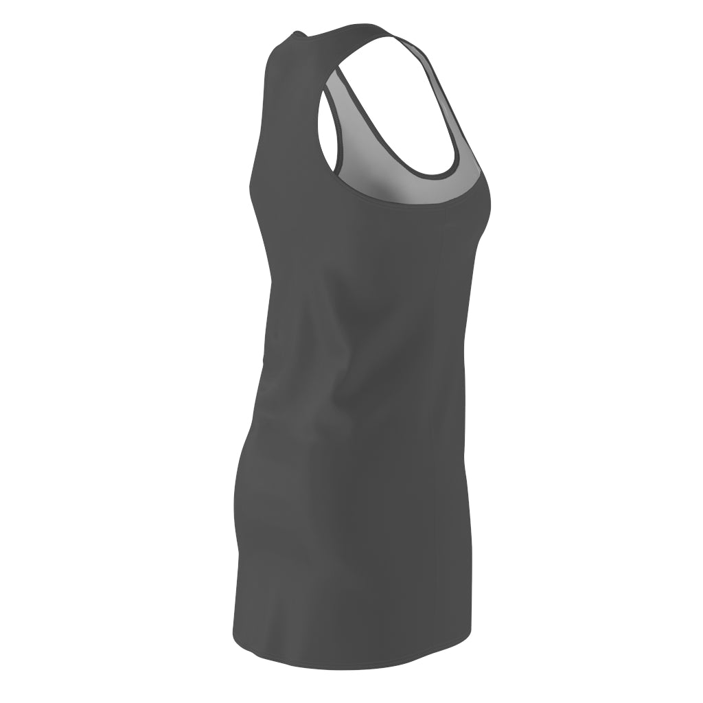 SWEET LIFE -- Women's Racerback Dress - Charcoal