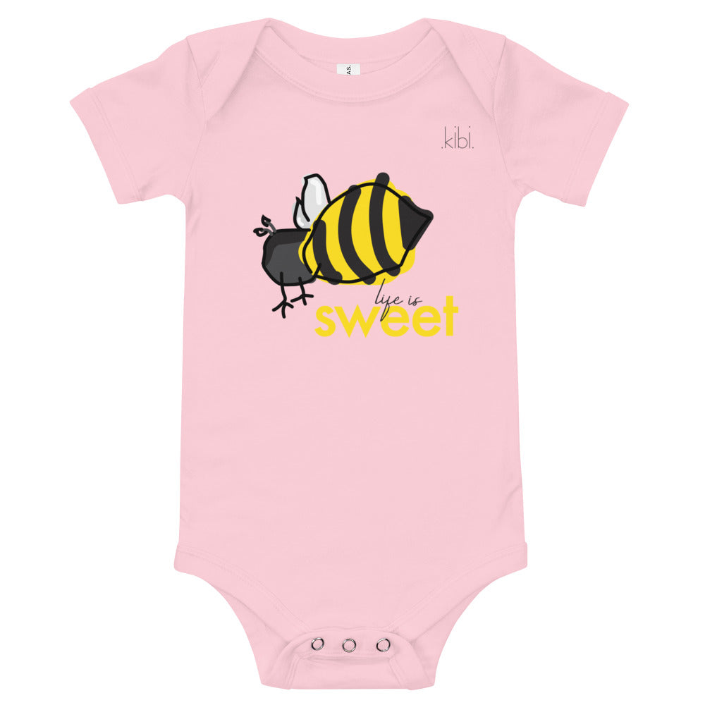 SWEET LIFE Short Sleeve Onesie