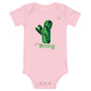 GROW STRONG Short Sleeve Onesie