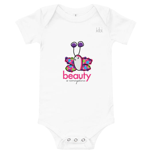 BEAUTY EVERYWHERE Short Sleeve Onesie