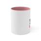 11 oz. Accent Color Graphic Ceramic Mug - Beauty Butterfly
